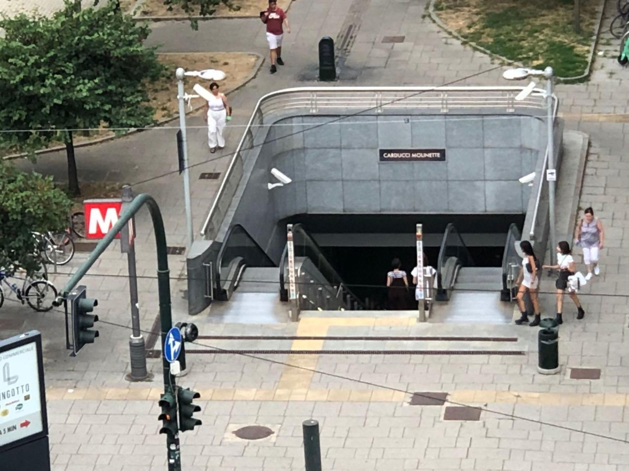 Metro Molinette Panoramico Con 6 Posti Letto Turim Exterior foto